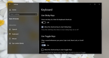  Sticky Keys چیست, استیکی کیز چیست, تنظیمات استیکی کیز