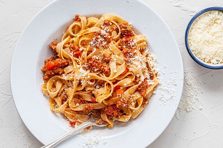اسپاگتی با سس بلونز, سس برای انواع پاستا, دستور سس بلونز