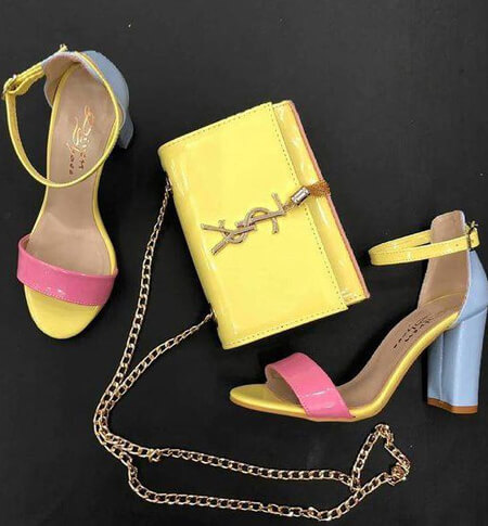 ست کیف و کفش زرد, مدل های ست کیف و کفش زرد, شیک ترین مدل های کیف و کفش زرد