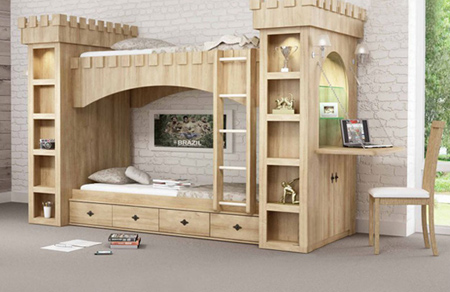 مدل چوبی های اتاق کودک,مدل کمد و تخت کودک