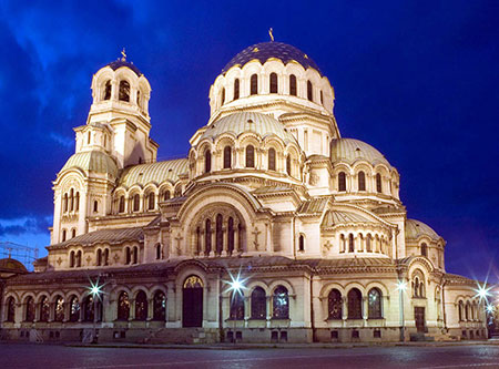 کلیسای الکساندر نوسکی,جاذبه های گردشگری بلغارستان,عکس های کلیسای الکساندر نوسکی