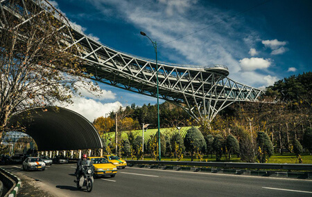 پل طبیعت تهران, پل طبیعت کجاست, ویژگی های پل طبیعت