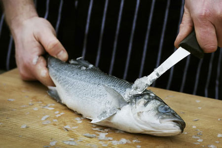 چگونه پوست ماهی را جدا کنیم,چگونه پوست ماهی یخ زده را جدا کنیم,چگونه پوست ماهی را بکنیم