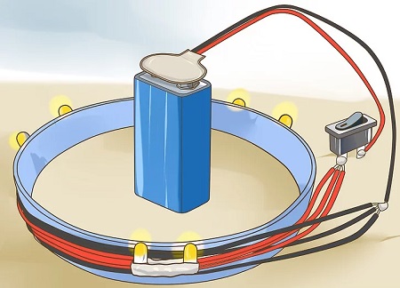 نحوه ساختن چراغ دوربین های فیلم برداری LED, مراحل ساخت چراغ دوربین فیلمبرداری LED