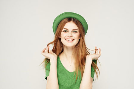 آرایش صورت با لباس سبز, مدل آرایش صورت با لباس سبز, ست کردن آرایش با لباس سبز