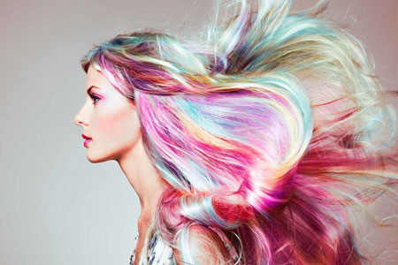 رنگ موی هولوگرافیک,رنگ موی هولوگرافیک چه رنگی است,آشنایی با رنگ موی هولوگرافیک