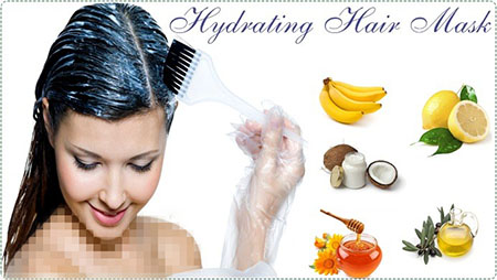 ماسک های خانگی آبرسانی به موی سر, آبرسانی به مو در خانه, آبرسانی به موهای خشک